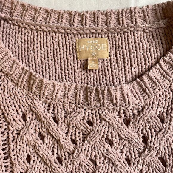 Super Soft Aeropostale Aero Hygge Sweater Soft Chunky Knit - Picture 5 of 8